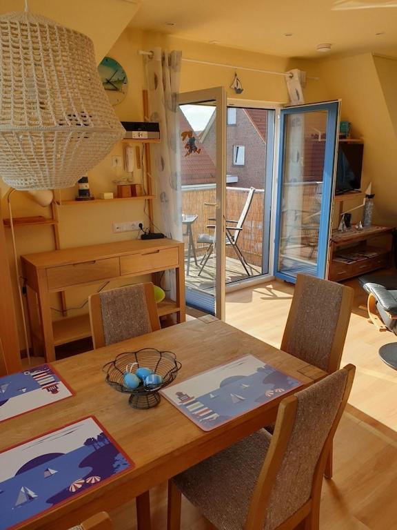 Ferienwohnung Leuchtturm Am Sandstrand Norden Exterior foto