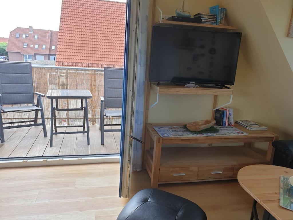 Ferienwohnung Leuchtturm Am Sandstrand Norden Exterior foto